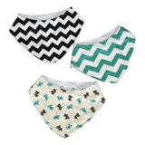 3 Babador Bandana Atoalhado