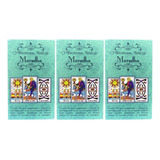 3 Baralhos O Tarô De Marselha 78 Cartas Plastificadas Manual