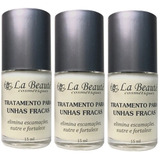 3 Bases La Beauté Para Unhas Fracas