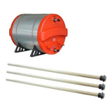 3 Bastões Anodo Sacrifício Aquecedor Solar Boiler 3 4 75cm