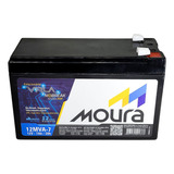 3 Baterias Selada 12v 7ah Moura Nobreaks Cercas E Alarmes