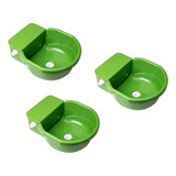 3 Bebedouro Cocho Água 7 Litros Automático Boi Cavalo Porco