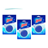 3 Bloco Pedra Sanitária Detergente Caixa Acoplada Lipex 50g