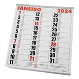 3 Bloco Refil Calendario Mensal 21x22