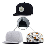 3 Bonés Anth Co Aba Reta Aberto Snapback À Pronta Entrega