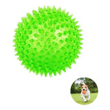 3 Brinquedos Pet Bolinha Ouriço Com Led Colorida P Cachorros