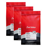 3 Café Moído Colombiano Juan Valdez Volcan Espresso 250g