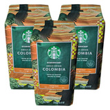 3 Cafés Starbucks Colombia Em Grãos Pct 250g Cada