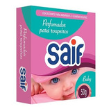 3 Caixa Perfumador Para Roupeiro Baby 50g Saif Dura 6 Semana