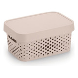3 Caixas Organizadoras Pequena De Plastico Rattan 4 5 Litros