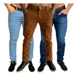 3 Calça De Sarja E Jeans