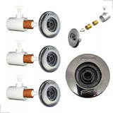3 Canhão Bico Jato Hidro Inox Piscina Alvenaria Cano 50mm