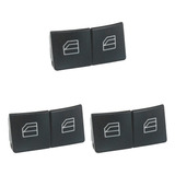 3 Capas De Botão Window Switch Para W204 C E Glk Class Fro