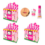 3 Carmed Hello Kitty Gloss Infantil Torta De Maçã 10g Cimed