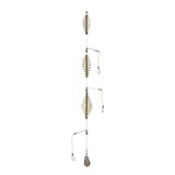 3 Carpa Pesca Isca Gaiola Alimentador De Isca Gaiola Com 35g