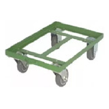 3 Carrinho Tartaruga Para Caixas De 63 X 42 Com 3 Lados