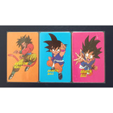 3 Cartões Telefônicos Dragon Ball