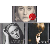 3 Cd´s Adele - 19 / Cd Adele - 21 / Cd Adele - 25