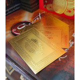 3 Certificados De Originalidade Banhado Ouro 24k