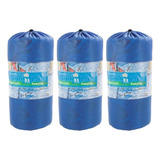3 Colchonetes Mont Long Acampamento Camping Solteiro
