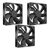 3 Cooler Fan Ventoinha Gamer 120mm