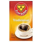 3 Corações Café Torrado E Moído Tradicional À Vácuo 250G