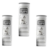3 Corante Tupy Tinta Tintura Tingir Roupa Cinza