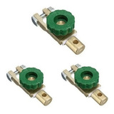 3 Corta Corrente Terminal Conector Bateria Chave Geral Carro