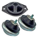3 Coxim Motor Cambio S10 Blazer 4cc 2007 2008 2009 2010 2011