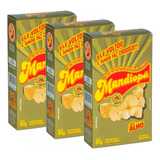 3 Cxs Mandiopã 80grs Alho Salgadinhos P Fritar O Verdadeiro