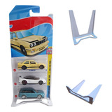 3 Display Mesa Expositor Blister Carrinhos Wheels Miniatura
