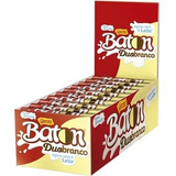 3 Displays Baton Chocolate Ao Leite E Branco 30 Unidades