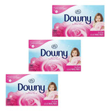 3 Downy 120 Folhas Amaciante Lenço Para Secadora Envio 24 Hs