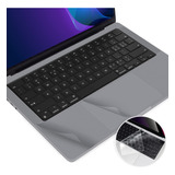 3-em-1 Macbook Pro 14 Palm Rest Cover Com Capa Protetora Tra