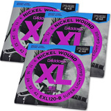 3 Encordoamento Guitarra Daddario 09 042 Exl120 1 Mi Extra