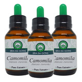 3 Extratos De Camomila 60ml Tintura Mãe