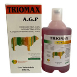 3 Frascos Triomax Agp Doramectina 1 30 Vermífugo 3 70 