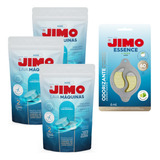 3 Jimo Pastilha Limpa Lava Louça 1 Jimo Essence Odorizado