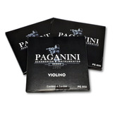 3 Jogo De Cordas Paganini P Violino Pe950 Special Quality