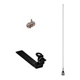 3 Kit Enfeite Com Antena Px 150cm Suporte Carroceria Mala