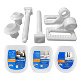 3 Kit Parafusos Fixação Assento Sanitário Metasul 18 Peças
