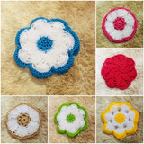 3 Kit Toalhinhas 5 Pcs De Crochê Feito A Mão