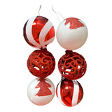 3 Kits 18 Bolas Enfeites De Árvore De Natal Decorativas 6 Cm