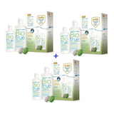 3 Kits Biotrue Solução De Limpeza Lentes De Contato 420 Ml