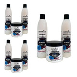 3 Kits Bomba Crescimento Capilar Naturiun sham cond más
