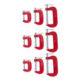 3 Kits Grampo Sargento Total 9 Pçs Ferro Nodular Marcenaria