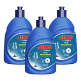 3 Lava Louça Detergente Concentrado Máquina Louça 20 Lavagem