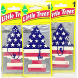 3 Little Trees Original Aromatizador Cheirinho Vanilla Eua 