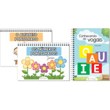 3 Livros De Atividades Pequena Alfabeto Números E Vogais