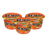 3 Macarrão Lamen Coreano Bowl Noodle Galinha Picante 100g